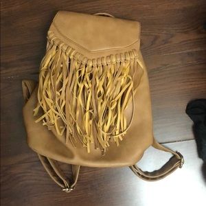 ‼️SOLD‼️Faux leather bookbag